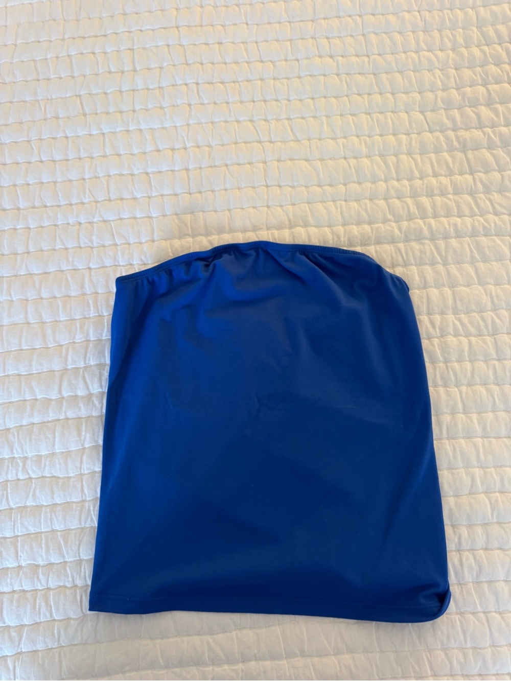 Royal Blue Strapless Tube Top